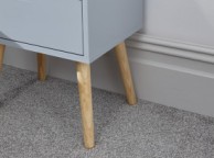 GFW Nyborg Bedside In Light Grey Thumbnail