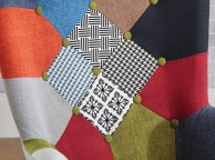 Birlea Sloane Chair In Patchwork Fabric Thumbnail