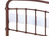LPD Halston 4ft6 Double Copper Effect Finish Metal Bed Frame Thumbnail
