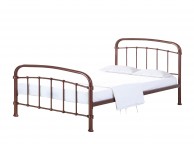 LPD Halston 5ft Kingsize Copper Effect Finish Metal Bed Frame Thumbnail