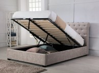 Emporia Balmoral 4ft6 Double Stone Fabric Ottoman Bed Thumbnail