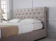 Emporia Balmoral 5ft Kingsize Stone Fabric Ottoman Bed Thumbnail