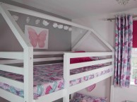 Flair Furnishings Play House Bunk Bed In White Thumbnail