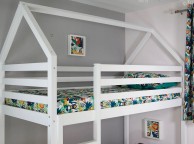 Flair Furnishings Play House Bunk Bed In White Thumbnail