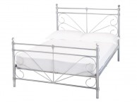 LPD Sienna 5ft Kingsize Silver Metal Bed Frame Thumbnail