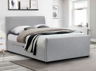 Julian Bowen Capri 5ft Kingsize Grey Fabric Storage Bed Thumbnail