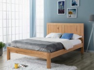 Birlea Bellevue 4ft6 Double Oak Wooden Bed Frame Thumbnail