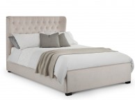 Julian Bowen Geneva 4ft6 Double Pearl Fabric Bed Frame Thumbnail