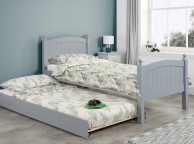 Birlea Whitehaven 3ft Single Grey Wooden Guest Bed Thumbnail