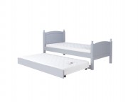 Birlea Whitehaven 3ft Single Grey Wooden Guest Bed Thumbnail