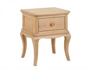 Birlea Jacques French Style Solid Oak Bedside Thumbnail