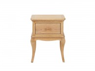 Birlea Jacques French Style Solid Oak Bedside Thumbnail