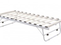 LPD Olivia 3ft Single White Metal Day Bed Frame Thumbnail