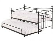 LPD Olivia 3ft Single Black Metal Day Bed Frame Thumbnail