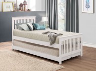 Birlea Toronto 3ft Single White Wooden Guest Bed Frame Thumbnail