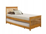 Birlea Toronto 3ft Single Wooden Guest Bed Frame In Oak Thumbnail