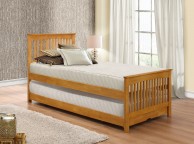 Birlea Toronto 3ft Single Wooden Guest Bed Frame In Oak Thumbnail