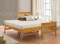 Birlea Toronto 3ft Single Wooden Guest Bed Frame In Oak Thumbnail