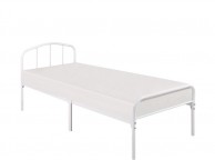 LPD Milton 3ft Single White Metal Bed Frame Thumbnail