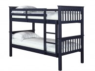 LPD Leo Navy Blue Wooden Bunk Bed Thumbnail