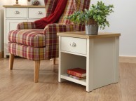 GFW Lancaster Lamp Table in Cream Thumbnail