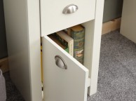 GFW Lancaster Study Desk / Dressing Table in Cream Thumbnail