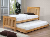 Birlea Toronto 3ft Single Wooden Oak Finish Guest Bed Thumbnail