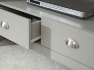 GFW Lancaster Corner TV Unit in Grey Thumbnail