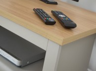 GFW Lancaster Corner TV Unit in Grey Thumbnail