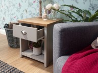 GFW Lancaster Lamp Table in Grey Thumbnail