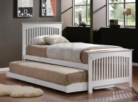 Birlea Toronto 3ft Single White Wooden Guest Bed Frame Thumbnail