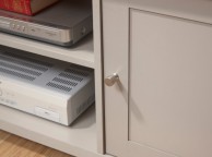 GFW Lancaster Large TV Cabinet in Grey Thumbnail