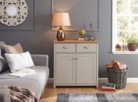 GFW Lancaster Compact Sideboard in Grey Thumbnail