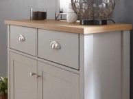 GFW Lancaster Compact Sideboard in Grey Thumbnail