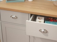 GFW Lancaster Compact Sideboard in Grey Thumbnail