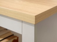 GFW Lancaster Side Table with Shelf in Grey Thumbnail