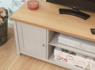 GFW Lancaster Small TV Cabinet in Grey Thumbnail