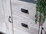 GFW Boston 2 Door 3 Drawer Sideboard in Grey Thumbnail