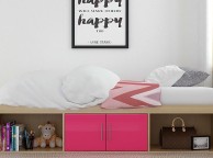 LPD Dakota Cabin Bed In Pink And Oak Thumbnail
