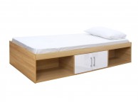 LPD Dakota Cabin Bed In White And Oak Thumbnail