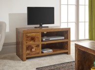 GFW Jakarta 2 Drawer TV Unit Mango Thumbnail