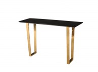 LPD Antibes Black Gloss Console Table Thumbnail