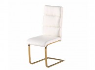 LPD Antibes Pair Of White Dining Chairs Thumbnail