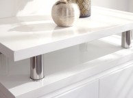 GFW Polar White Gloss LED Sideboard Thumbnail