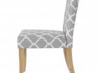 LPD Hugo Pair Of Fabric Dining Chairs Thumbnail