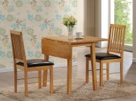 LPD Palma Oak Finish 2 Seat Dining Set Thumbnail