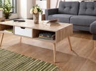 GFW Stockholm Coffee Table in White Oak Effect Thumbnail