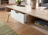 GFW Stockholm Coffee Table in White Oak Effect Thumbnail