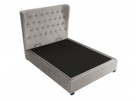 LPD Belgravia 5ft Kingsize Grey Fabric Ottoman Bed Frame Thumbnail