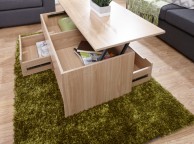 GFW Ultimate Storage Coffee Table in Oak Effect Thumbnail